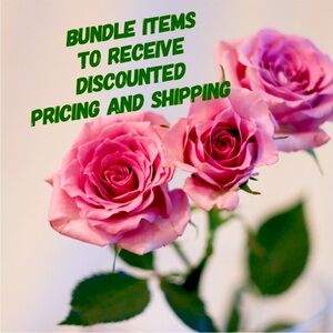 Bundle and SAVE SAVE SAVE